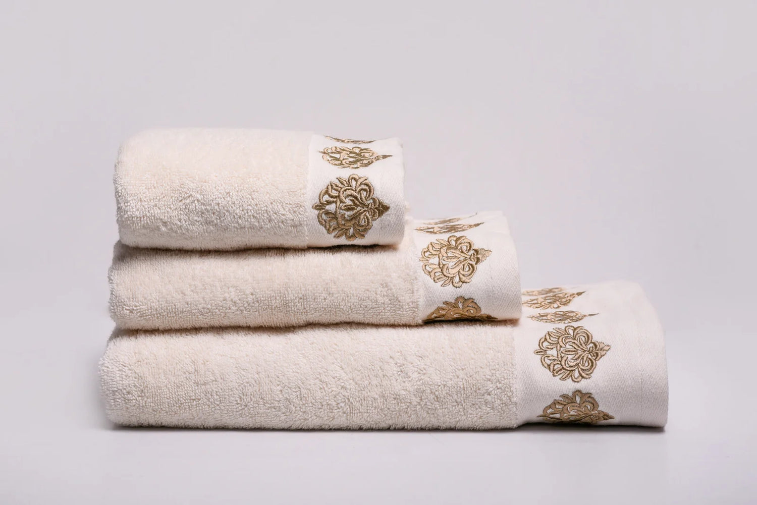 Royalty Embroidered Towel Set - Prestige Mart